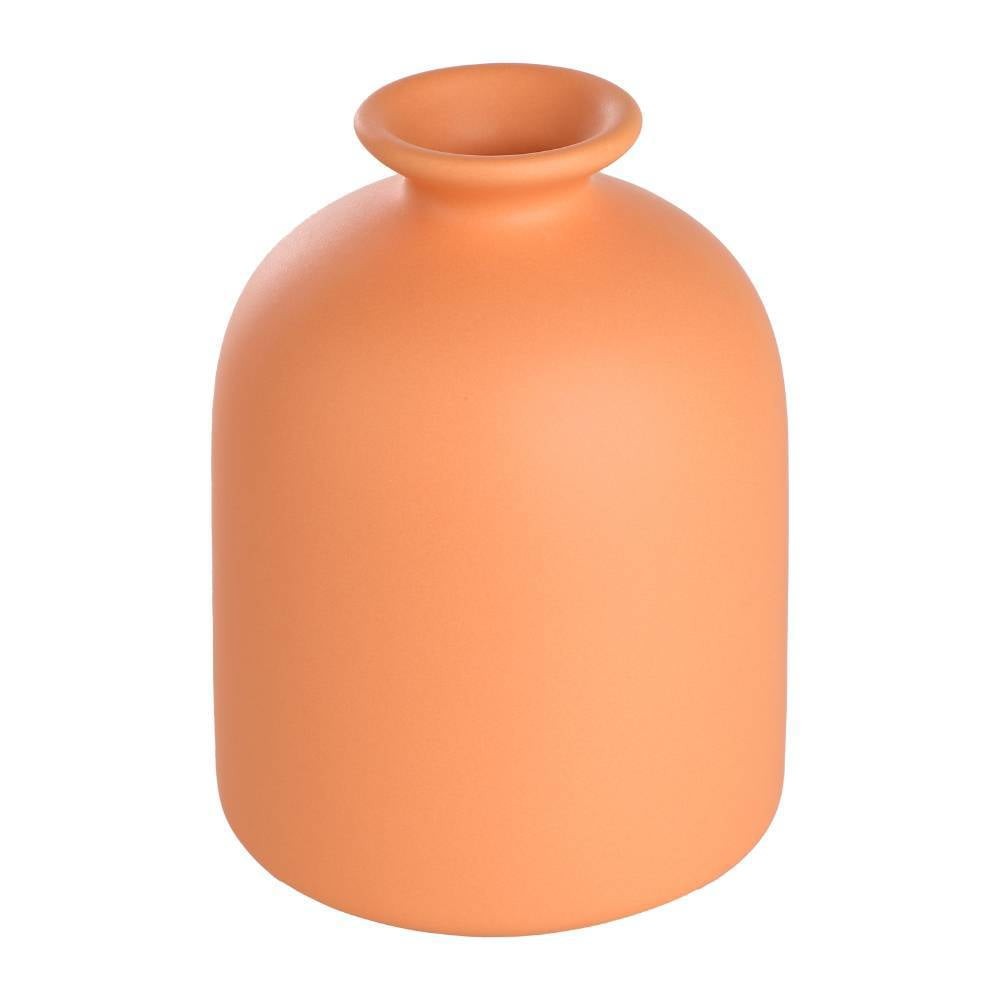 Eglo 421248 "ANJABE" 16,4 Cm Yüksekliğinde Turuncu Seramik Vazo