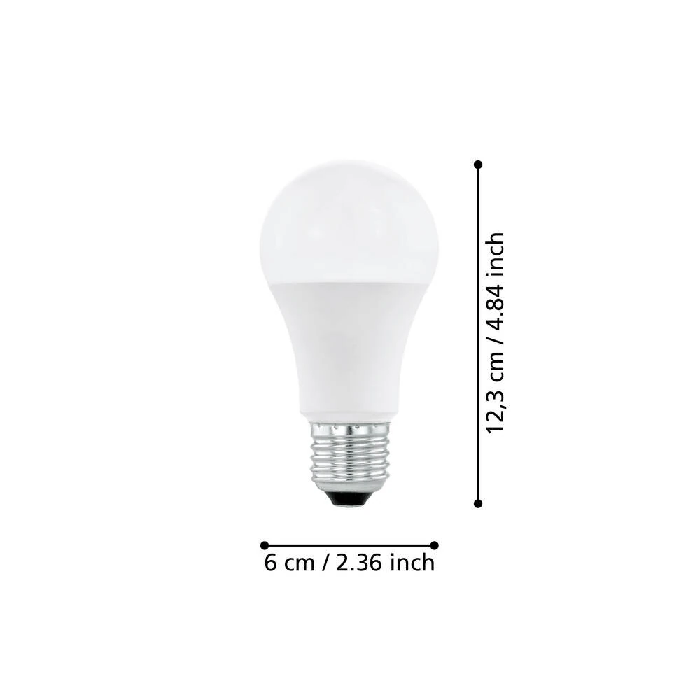 Eglo 117593 E27-Led-A60 Ampul 1X11W Opal 4000K 1055 Lümen