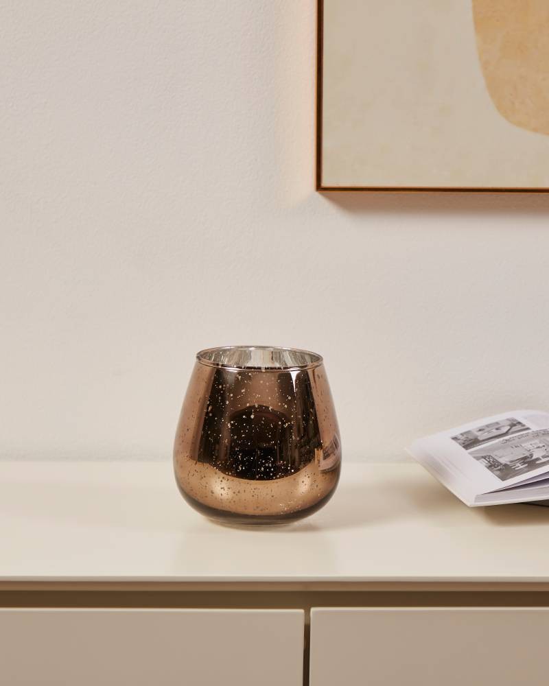 Eglo 422484 "BEZAMBY" 14 Cm Yüksekliğinde Gold Dekoratif Mumluk