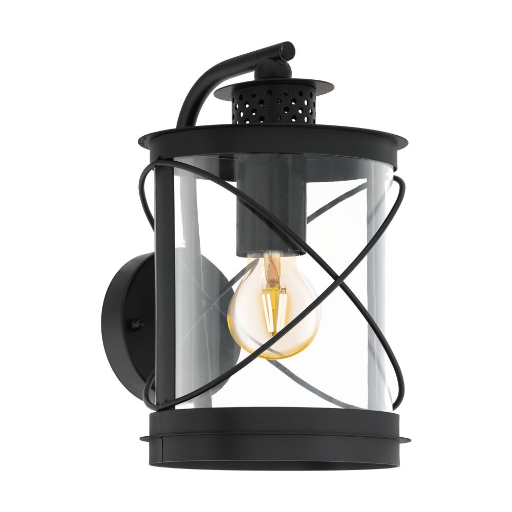 Eglo 94843 "HILBURN" Galvanize Çelik Dış Mekan Bahçe Aydınlatması Aplik Ip44
