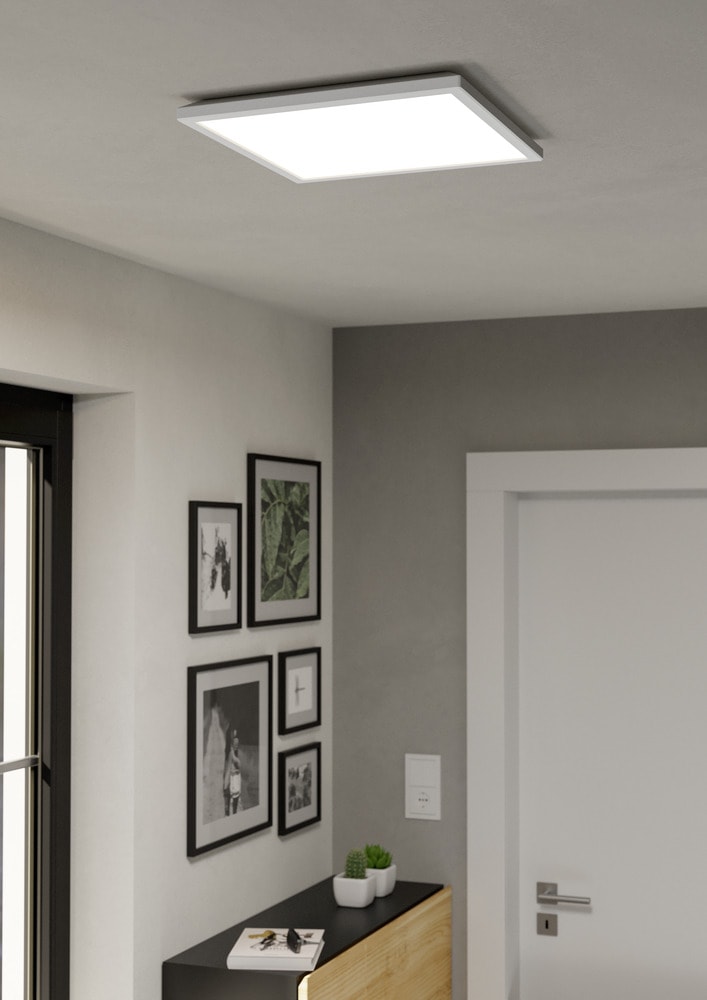 Eglo 901475 "ROVITO-Z" 39 Cm Uzunluğunda Beyaz Plastik Led Panel Ip44