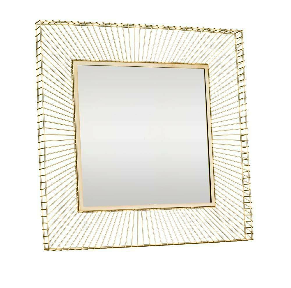 Eglo 425022 "MASINLOC" 74X74 Cm Ölçülerinde Dekoratif Gold Çelik Ayna