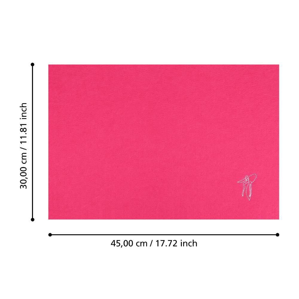 Eglo 420139 "LAKANDAVA" 45X30Cm Polyester Pembe/Beyaz Kadın Amerikan Servisi