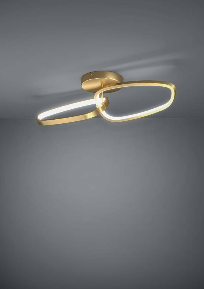 Eglo 390204 "LODOSA" 72 Cm Uzunluğunda Alüminyum, Çelik Pirinç Tavan Armatürü