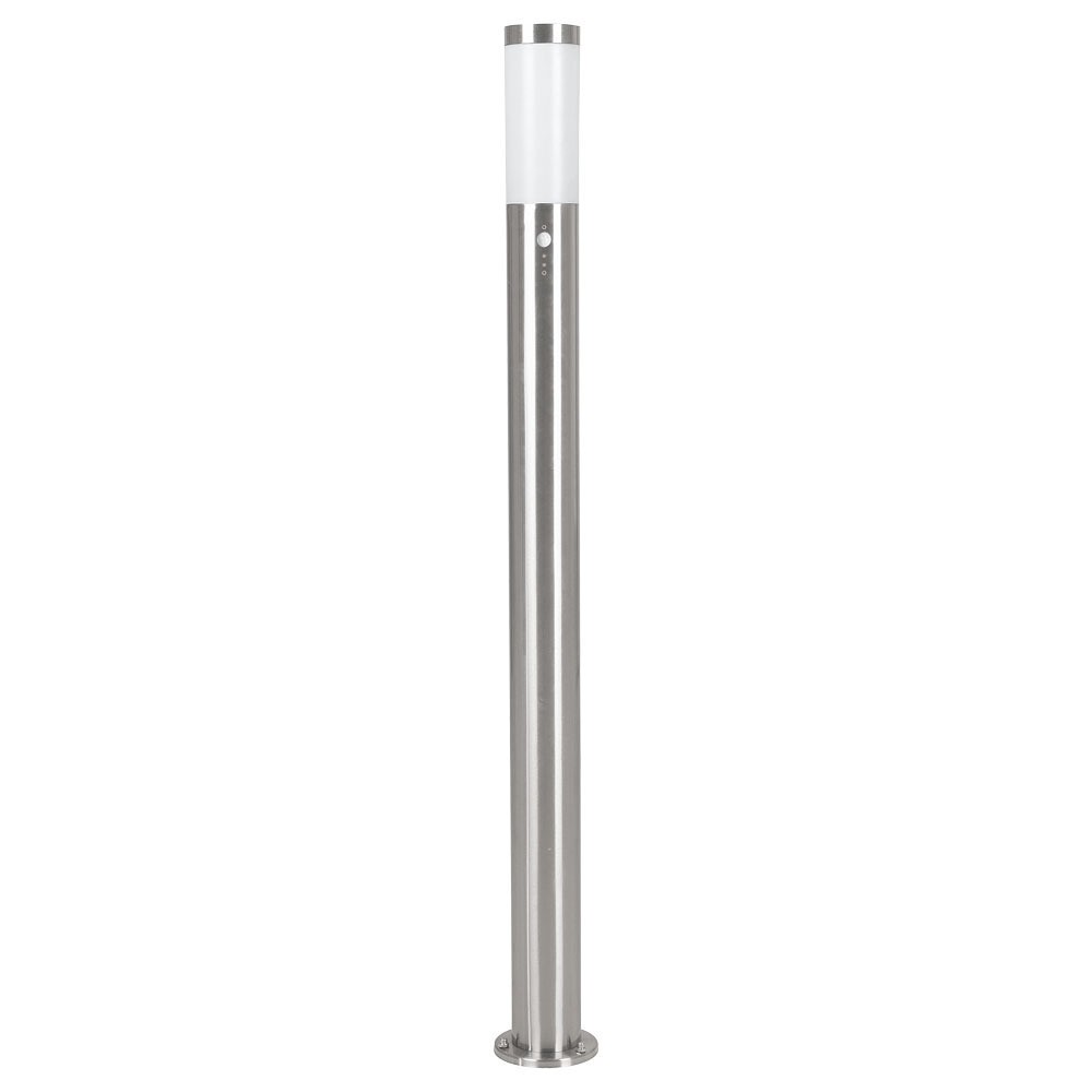 Eglo 83281 "HELSINKI" 110 Cm Yüksekliğinde Paslanmaz Çelik Dış Mekan Sensörlü Bahçe Aydınlatması Direk Ip44