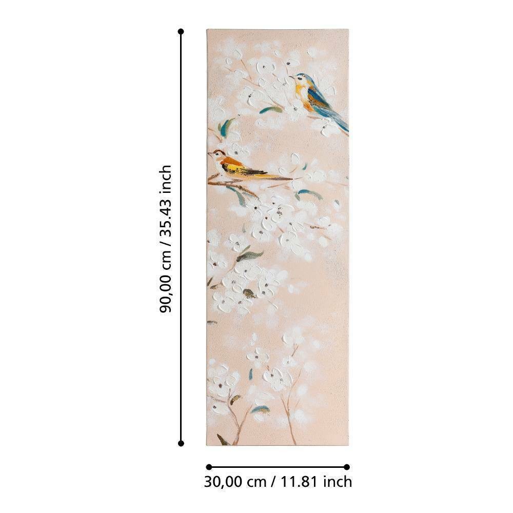 Eglo 423126 "ALAMINOS" 90 Cm Yüksekliğinde 30 Cm Uzunluğunda Dekoratif Duvar Tablo Resim