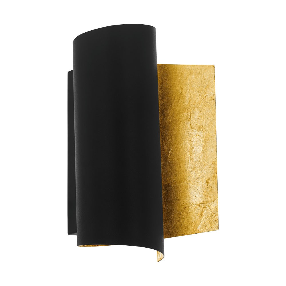 Eglo 98759 "FALICETTO" Çelik Siyah, Gold Duvar Aplik