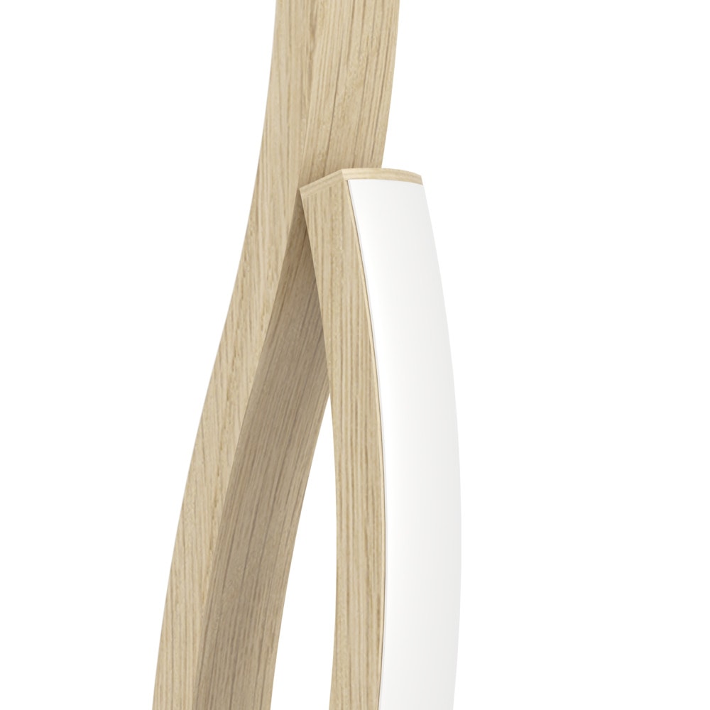 Eglo 901213 "GRISOLIA" 45.5 Cm Yüksekliğinde Kahverengi Çelik Plastik Masa Lambası