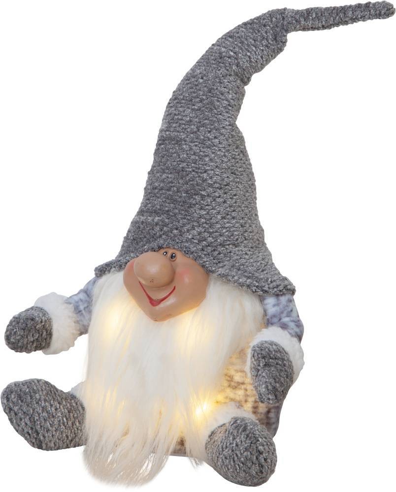Eglo 411472 "JOYLIGHT" Led Plastik Tekstil Kumaş Gri-Beyaz 34Cm Yüksekliğinde Cüce