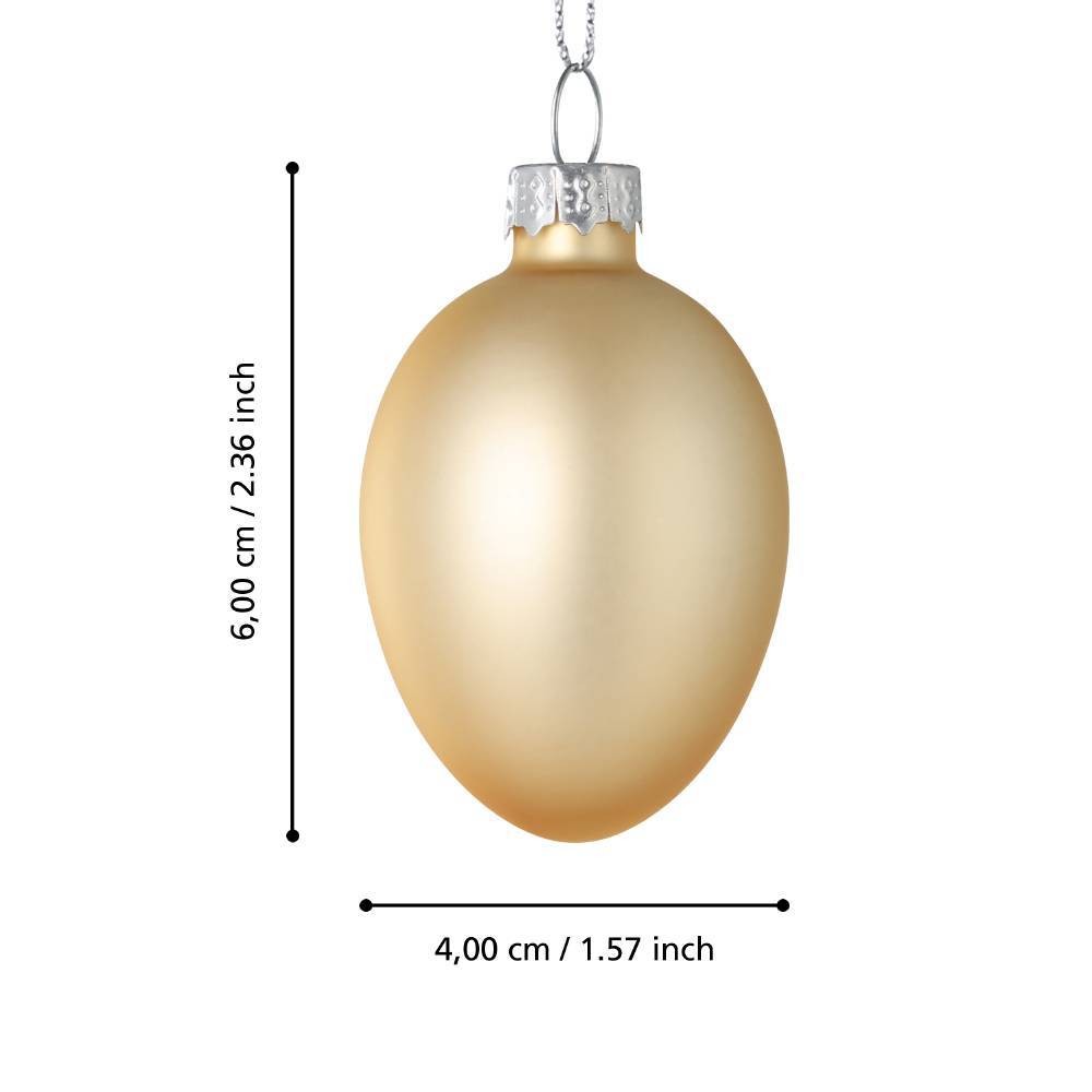 Eglo 427885 "FINTRY" Yılbaşı Ağacı Dekorasyonu 9Cm Yüksekliğinde