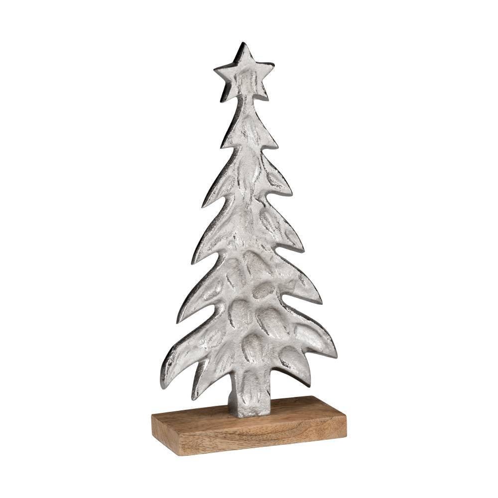 Eglo 427132 "BALIGUIAN" 27 Cm Yüksekliğinde Alüminyum, Ahşap Dekoratif Obje Biblo