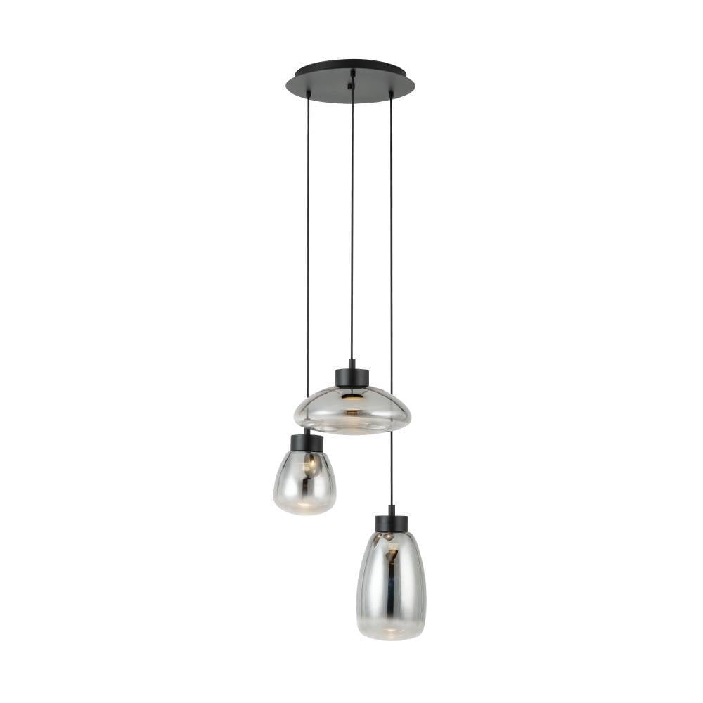 Eglo 390299 "SARNARRA" 150 Cm Yüksekliğinde Çelik Siyah Sarkıt Avize