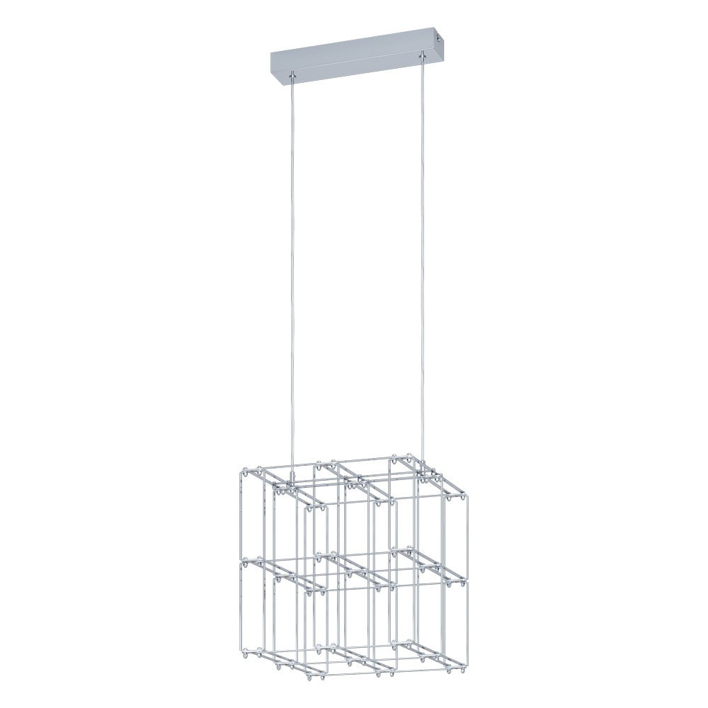 Eglo 39729 "FRONTERA" 150 Cm Yüksekliğinde Çelik Krom Sarkıt Avize