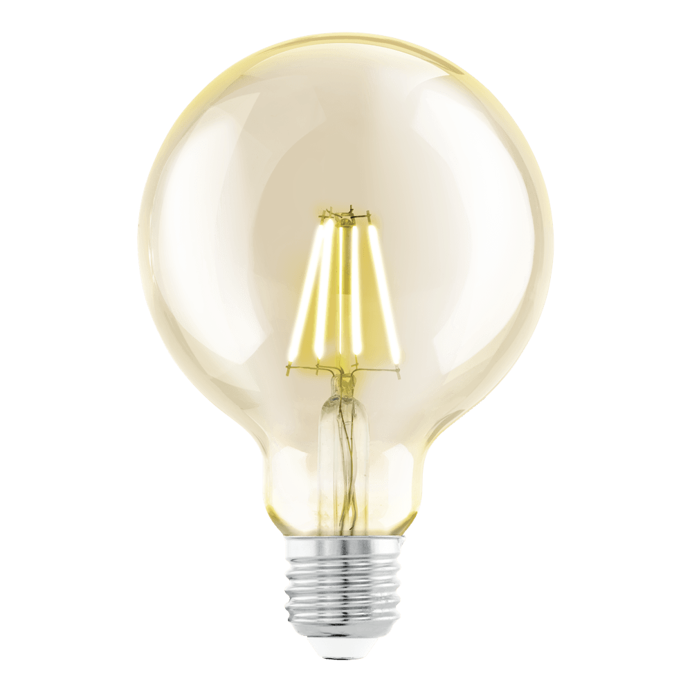 Eglo 110053 E27-Led-G95 Ampul 1X4W Amber 2200K 350 Lümen