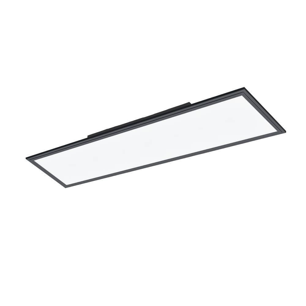 Eglo 900821 "SALOBRENA 1" 120 Cm Uzunluğunda 30 Cm Genişliğinde Alüminyum, Çelik Siyah Led Panel