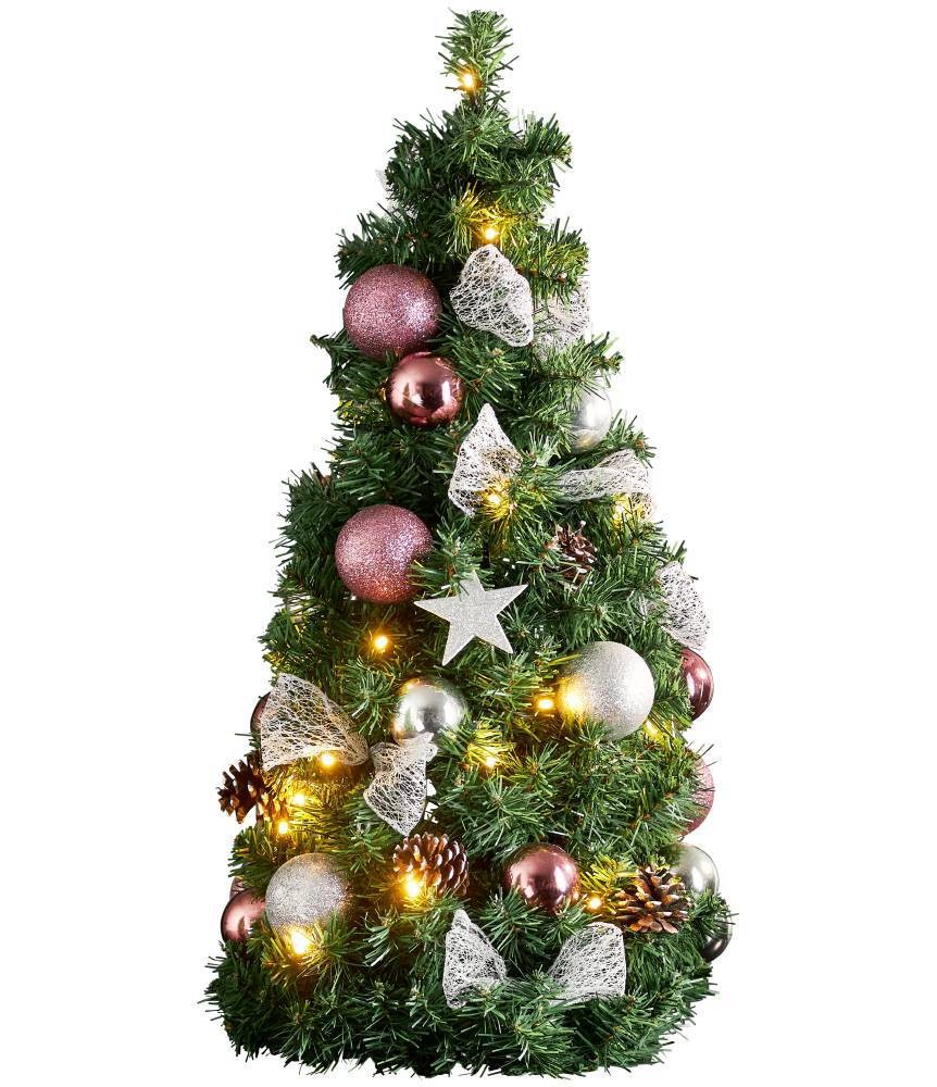 Eglo 410861 "NOEL" Dekoratif Yılbaşı Ağacı 42 Ledli 65Cm Yüksekliğinde 34Cm Çapında
