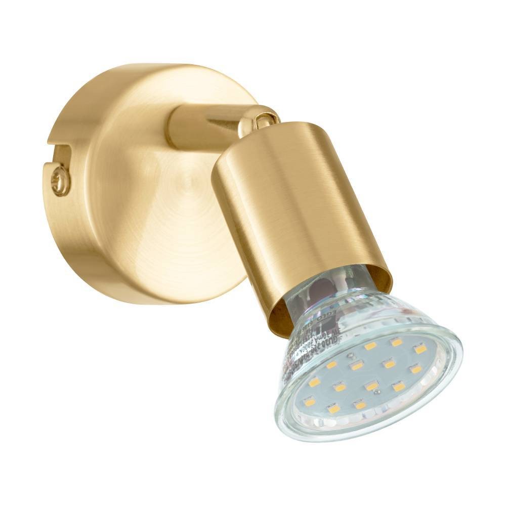Eglo 33184 "BUZZ-LED" 1X2,8W Çelik Fırçalanmış Pirinç Sıva Üstü Spot