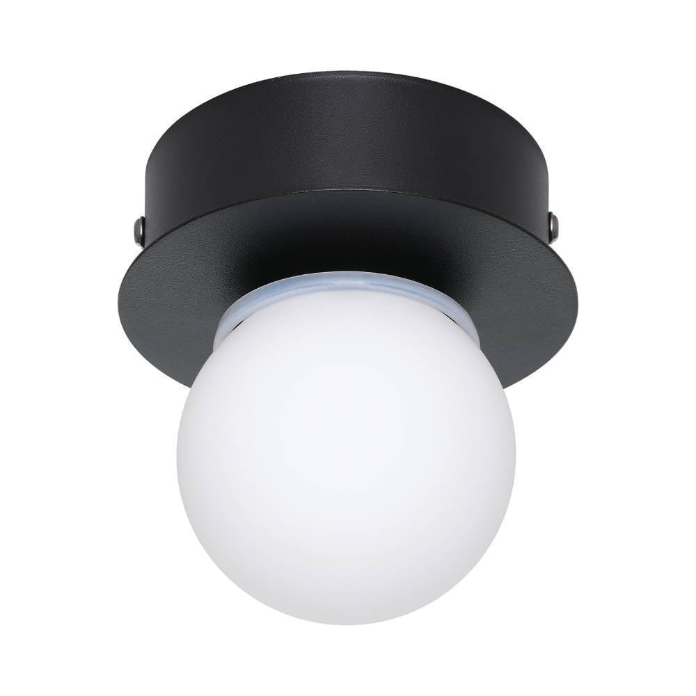 Eglo 900659 "MOSIANO" Çelik Siyah Duvar Tavan Armatürü Ip44