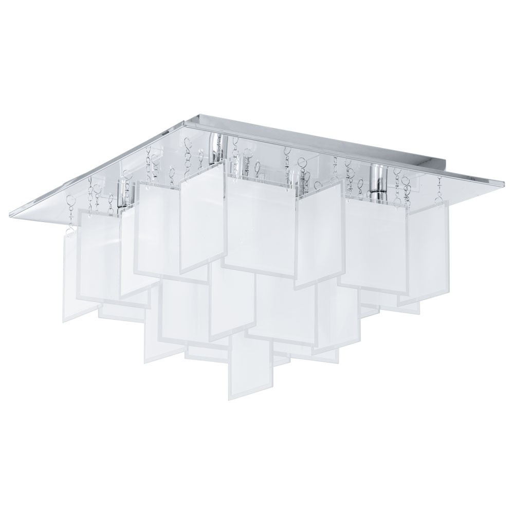 Eglo 92727 "CONDRADA 1" 47 Cm Uzunluğunda Çelik Krom Tavan Armatürü