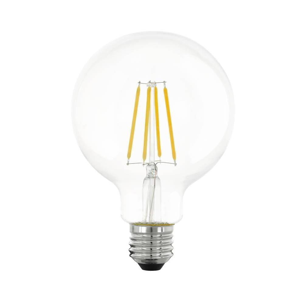 Eglo 110181 E27-Led-G95 Ampul 1X7,3W Şeffaf 2700K 806 Lümen Dim Edilebilir