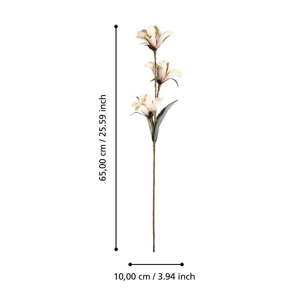 Eglo 428175 "MEHAKIT" 65 Cm Yüksekliğinde Tek Dal Yapay Çiçek