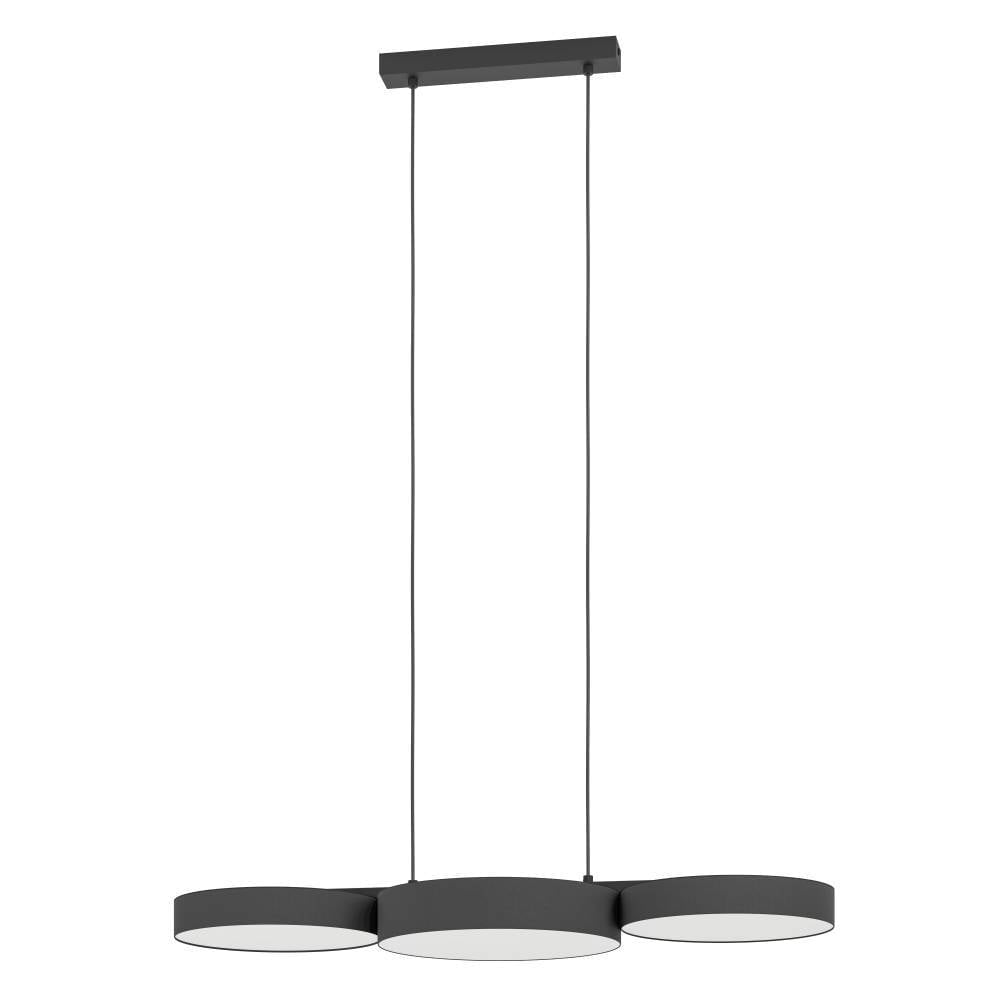 Eglo 900854 "BARBANO-Z" 110 Cm Yüksekliğinde Çelik Siyah Sarkıt Avize RGB