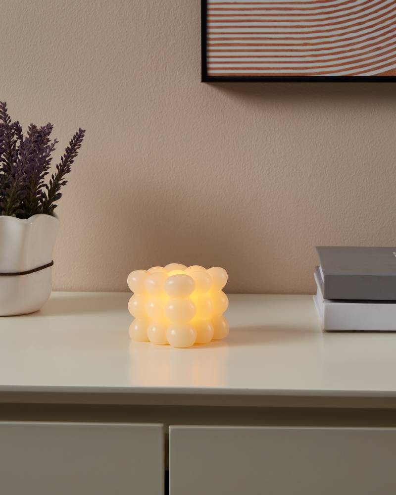 Eglo 422483 "CHOSHI" 6 Cm Yüksekliğinde Led Küp Mum
