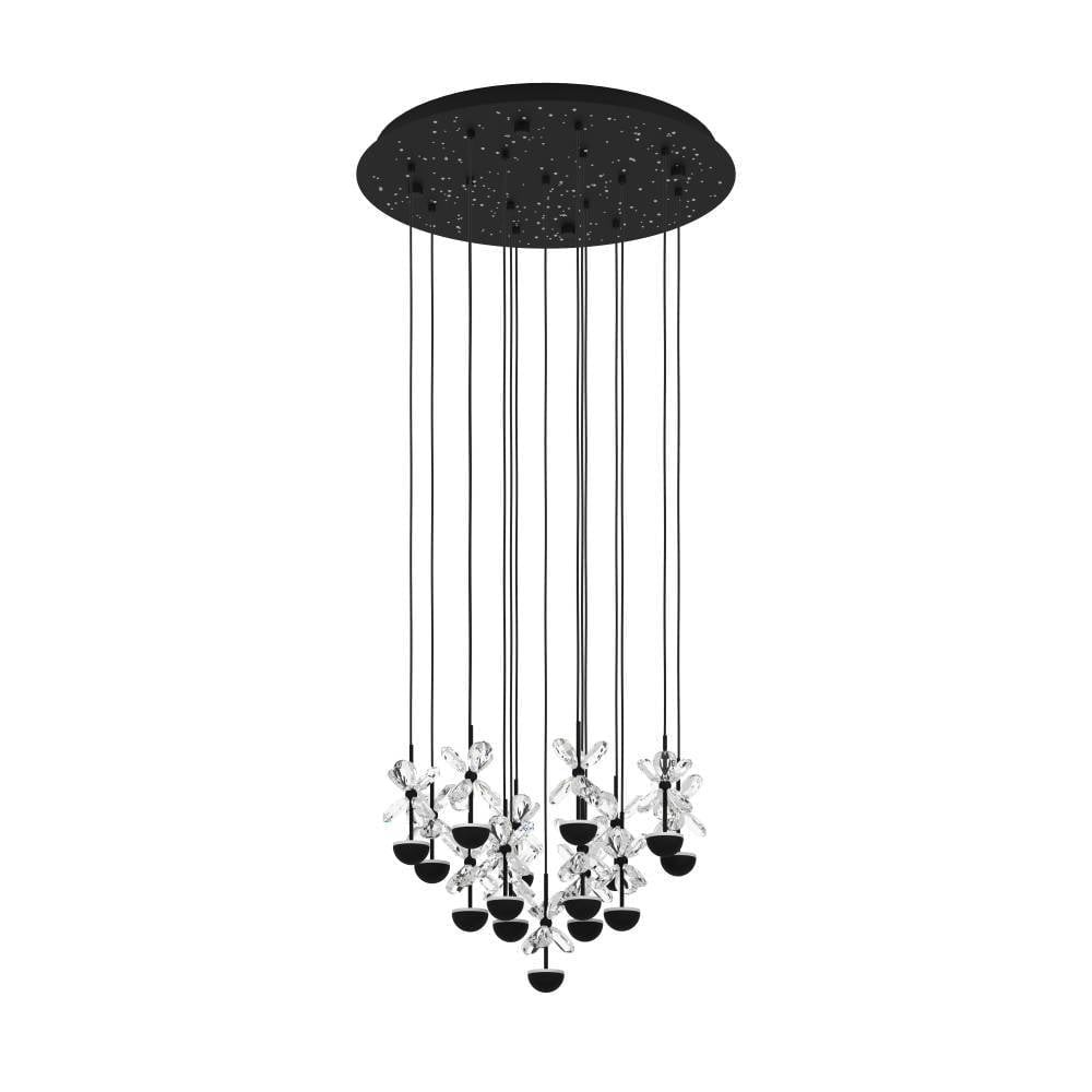 Eglo 390277 "PIANOPOLI 2" 150 Cm Yüksekliğinde Çelik Siyah Sarkıt Avize
