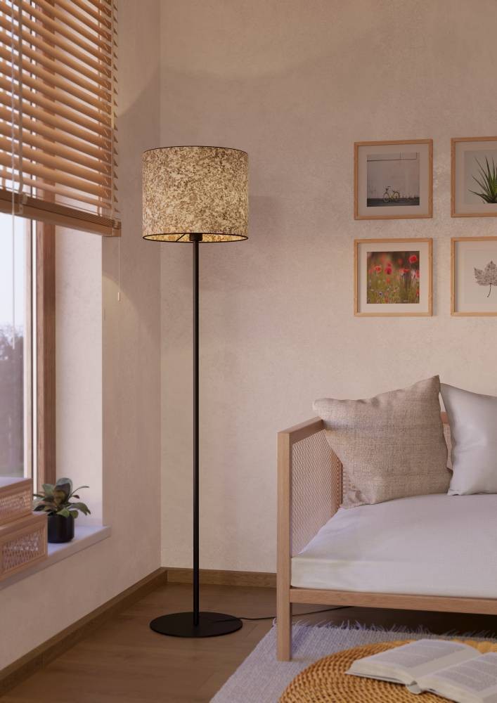 Eglo 43939 "BUTTERBURN" 162 Cm Yüksekliğinde Çelik Köşe Lambası Lambader