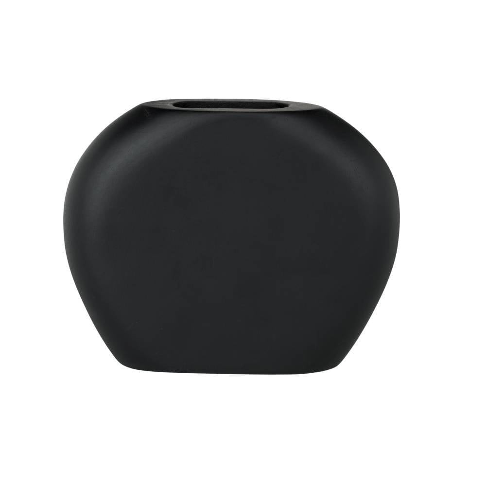 Eglo 421426 "MELOBODY" 14 Cm Yüksekliğinde Siyah Ahşap Vazo