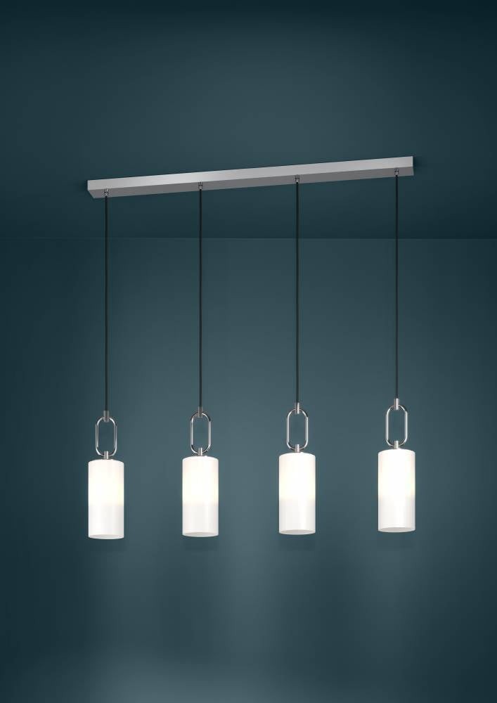 Eglo 390129 "MAJANA" 150 Cm Yüksekliğinde Çelik Krom Sarkıt Avize