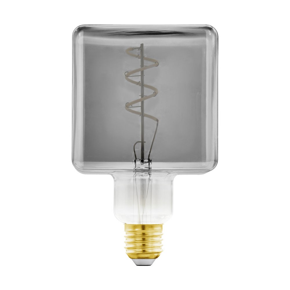 Eglo 11819 E27-Led-Cube Ampul 1X4W Siyah-Şeffaf 1700K 50 Lümen Dim Edilebilir