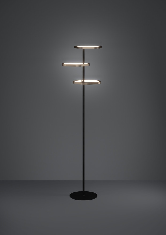 Eglo 390509 "ESTRELLA" 160 Cm Yüksekliğinde Bronz Siyah Çelik Köşe Lambası Lambader