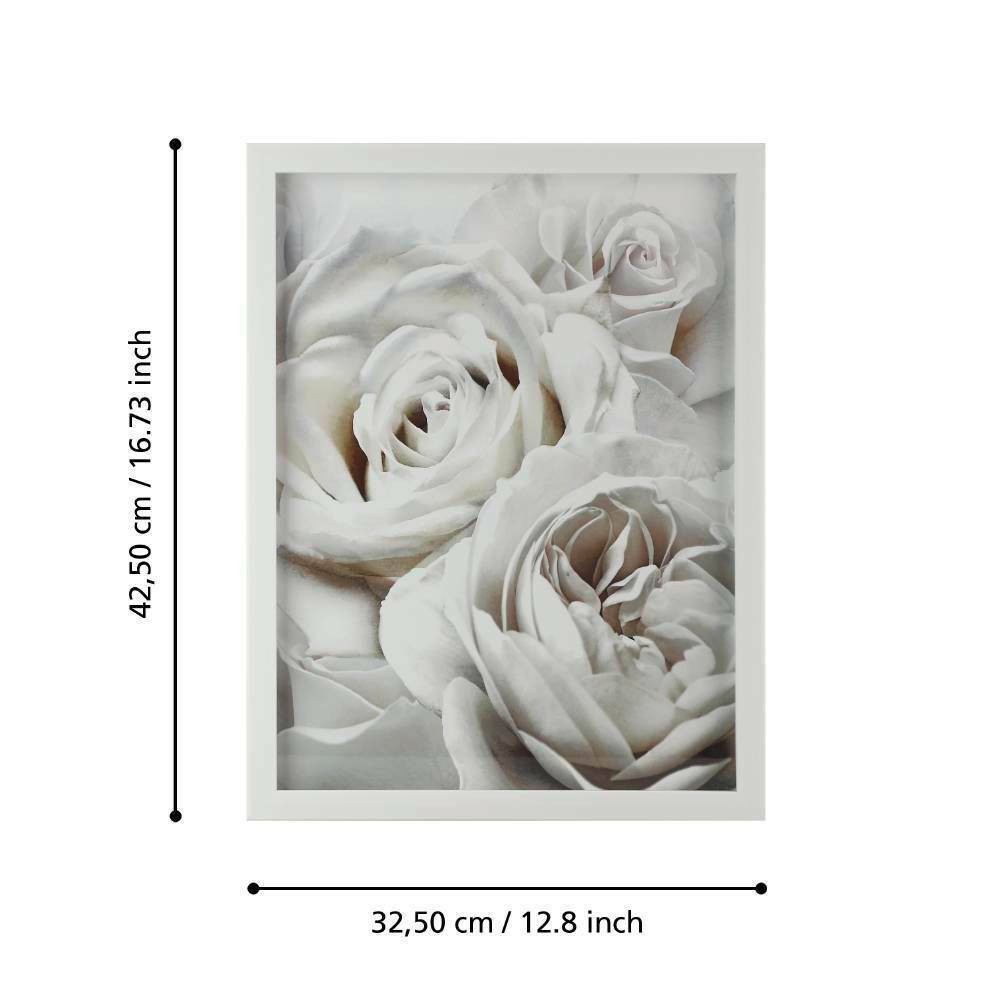 Eglo 423056 "ROBERVAL" 42,5 Cm Yüksekliğinde 32,5 Cm Uzunluğunda Dekoratif Duvar Tablo Resim
