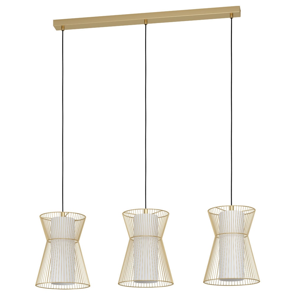 Eglo 99636 "MASETA" 110 Cm Yüksekliğinde Çelik Gold Sarkıt Avize