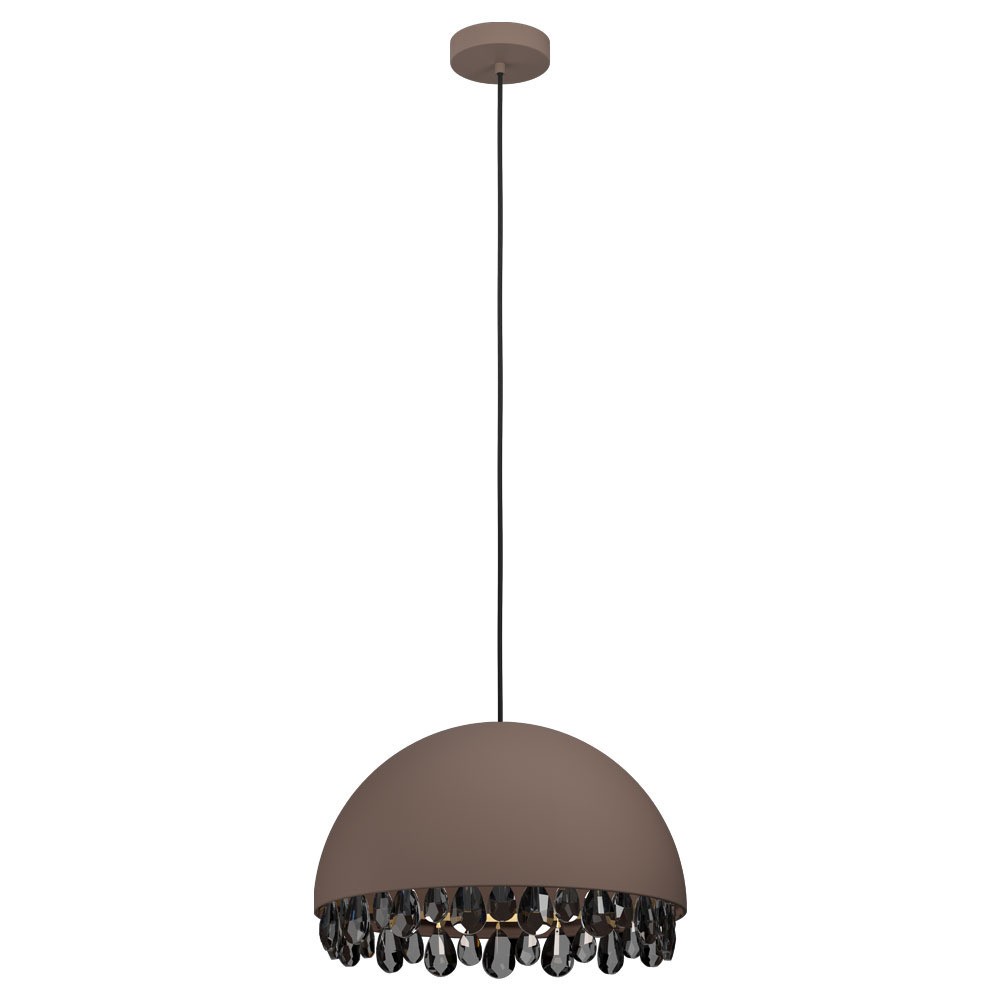 Eglo 39948 "GAETANO 2" 150 Cm Yüksekliğinde Çelik Moka Sarkıt Avize