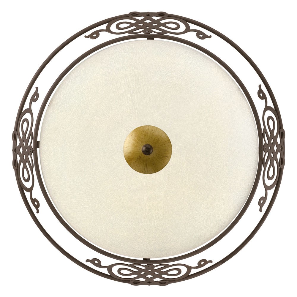 Eglo 86712 "MESTRE" Çelik Antik Kahverengi, Gold Duvar Tavan Armatürü