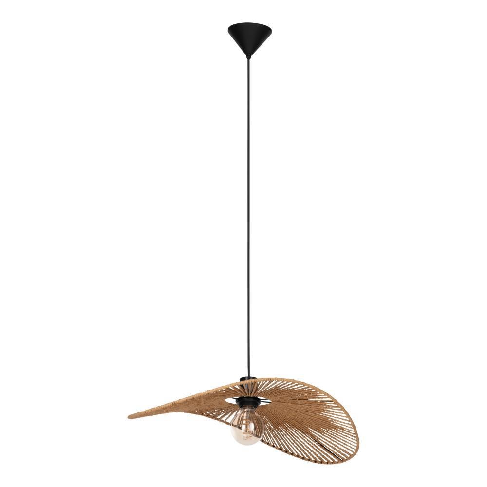 Eglo 31991 "SIRUELA" 56 Cm Uzunluğunda Çelik Siyah Sarkıt Avize