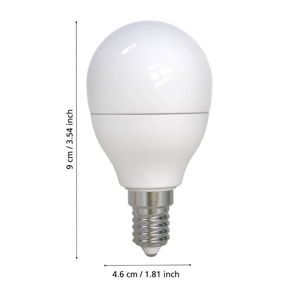 Eglo 110125 E14-Led-P45 Ampul 1X7,5W Opal 3000K 806 Lümen Dim Edilebilir