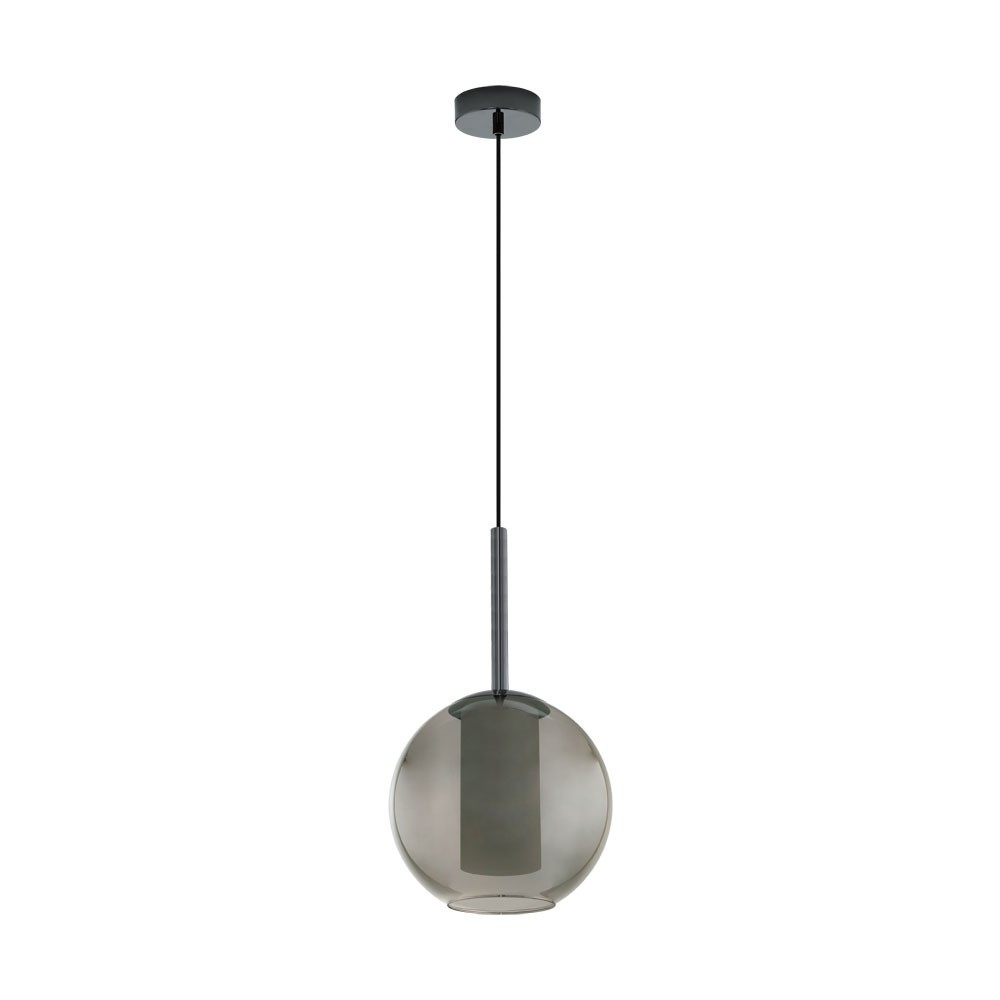Eglo 97633 "TINDARI" 110 Cm Yüksekliğinde Çelik Nikel Nero Sarkıt Avize