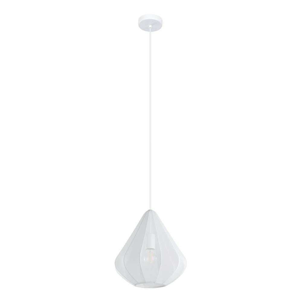 Eglo 43996 "DOLWEN" 33,5 Cm Çapında Çelik Beyaz Sarkıt Avize