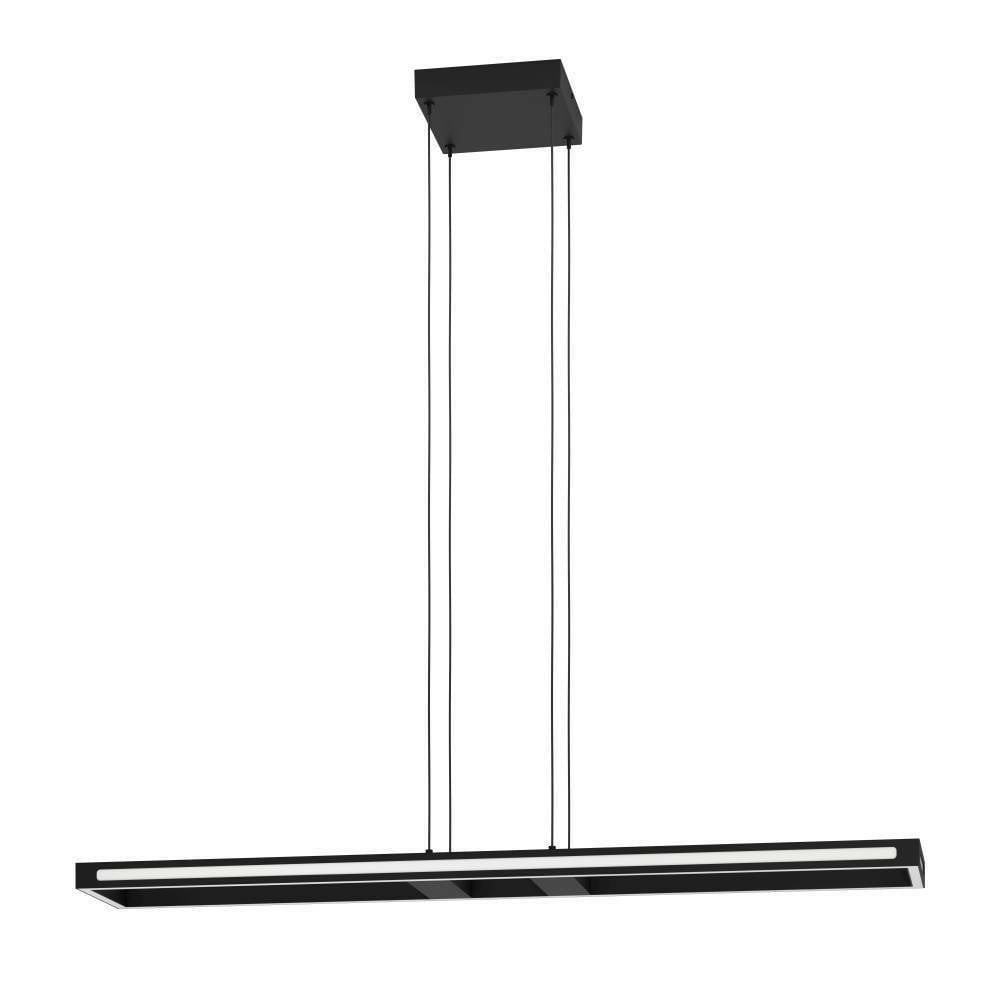 Eglo 99681 "SALVILANAS-Z" 110 Cm Yüksekliğinde Alüminyum, Çelik Siyah Sarkıt Avize