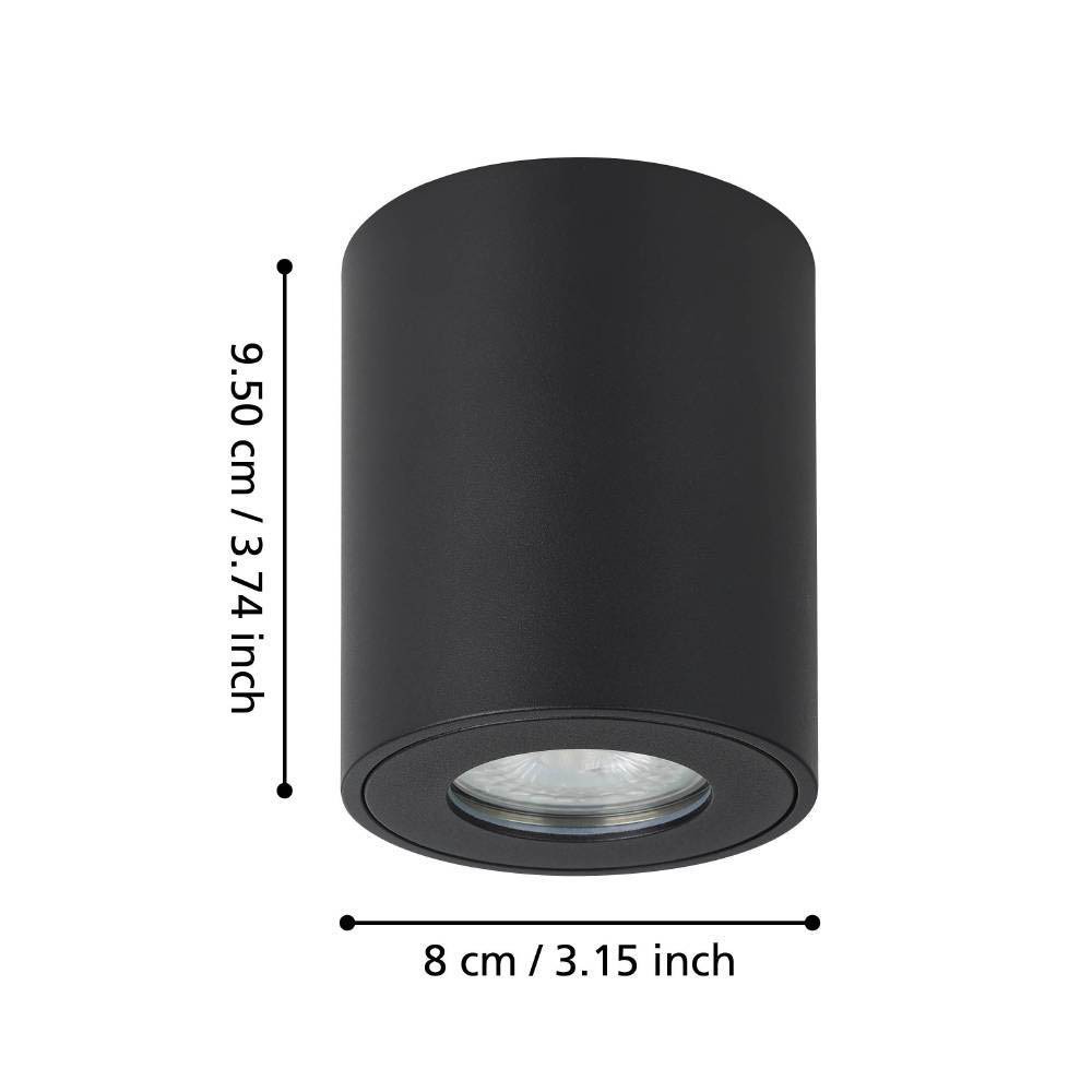 Eglo 901028 "TORRECOLA" Alüminyum, Plastik Dış Mekan Bahçe Aydınlatması Tavan Duvar Armatürü Ip44