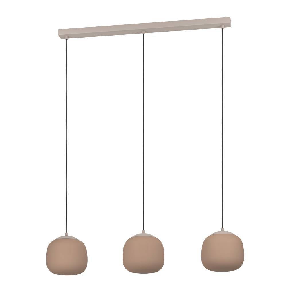 Eglo 900894 "COMINIO" 110 Cm Yüksekliğinde Çelik Boz Kahverengi Sarkıt Avize