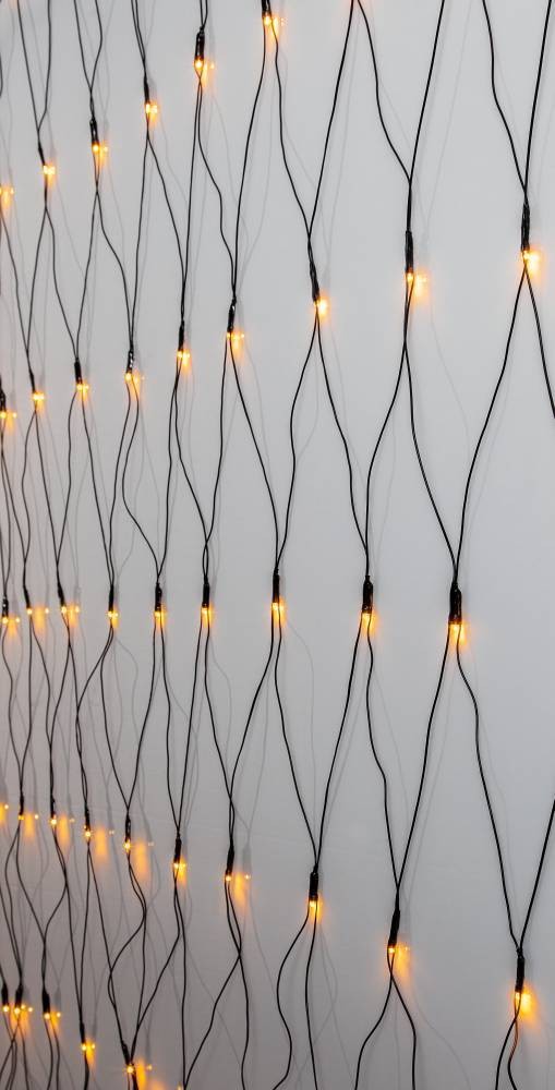 Eglo 410827 "GOLDEN WARM WHITE" 160 Ledli 200Cm Yüksekliğinde 200Cm Uzunluğunda Perde Aydınlatma 2000K