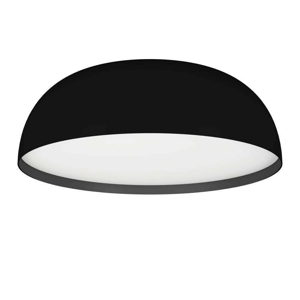 Eglo 900406 "TOLLOS-Z" 40 Cm Çapında Alüminyum, Çelik Siyah, Beyaz Tavan Armatürü RGB