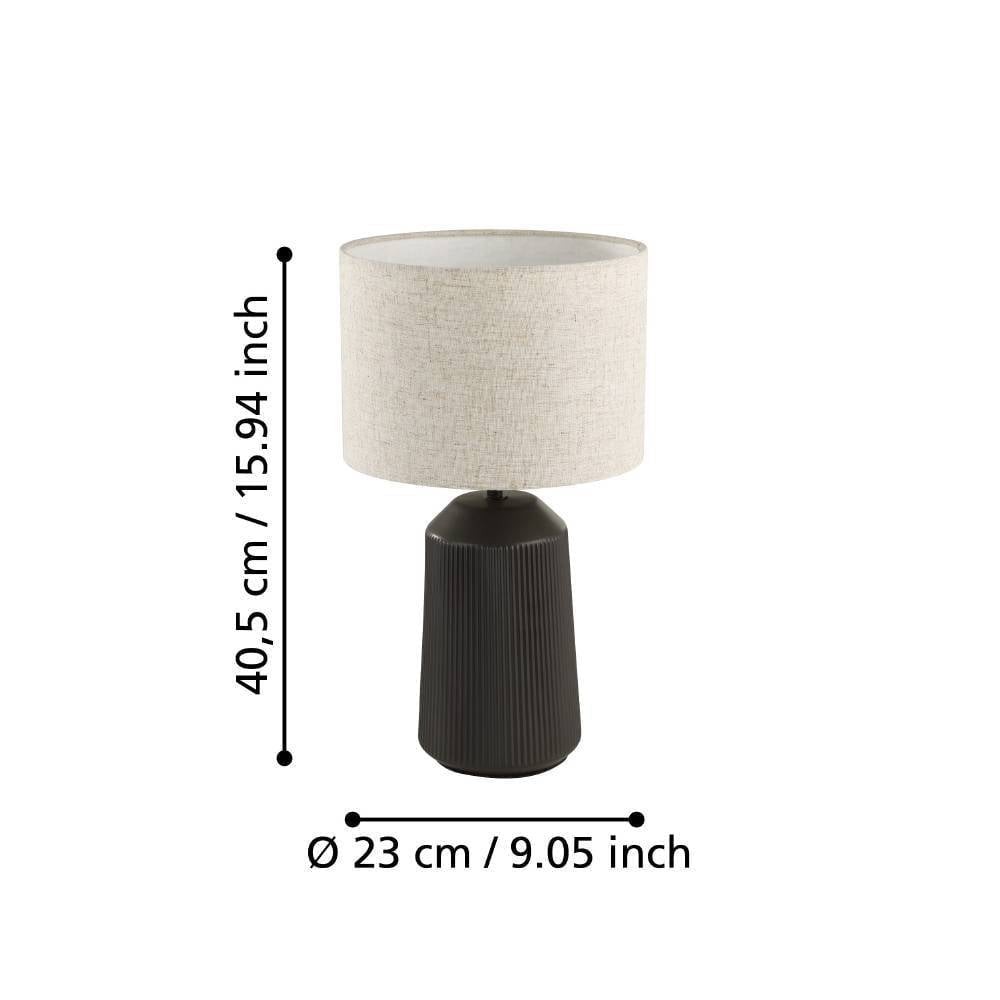 Eglo 900824 "CAPALBIO" 41 Cm Yüksekliğinde Seramik Masa Lambası