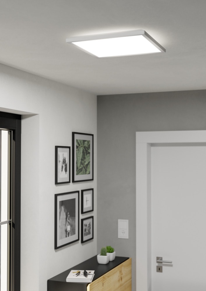 Eglo 901461 "ROVITO-R" 39 Cm Uzunluğunda Beyaz Plastik Led Panel Ip44