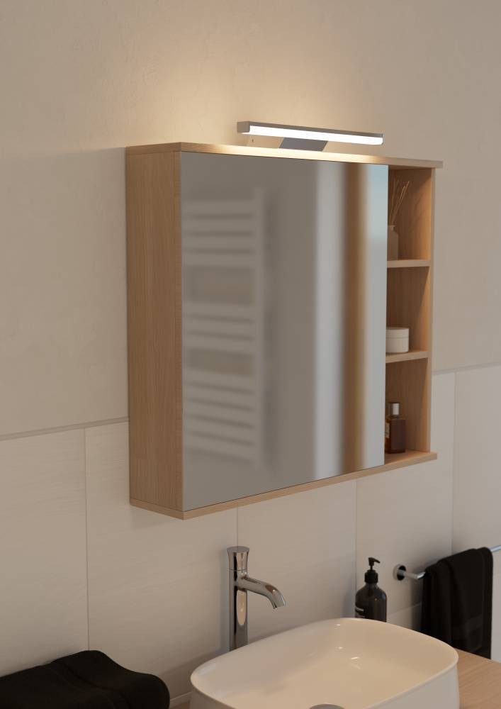 Eglo 901288 "REGELLO-Z" Plastik, Alüminyum Krom, Gümüş Ayna Ve Tablo Üzeri Aydınlatması Ip44 RGB