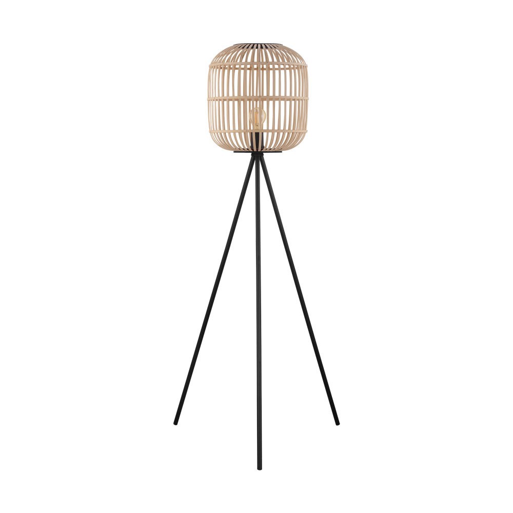 Eglo 43219 "BORDESLEY" 139 Cm Yüksekliğinde Çelik Köşe Lambası Lambader